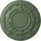 Ekena Millwork Jackson Ceiling Medallion (Fits Canopies up to 13 1/2"), 32 3/4"OD x 2 1/2"P, Athenian Green CM32JAAGF - alternate 1